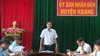 UBND huyện Kbang tổ chức Hội nghị sơ kết tình hình thực hiện nhiệm ...